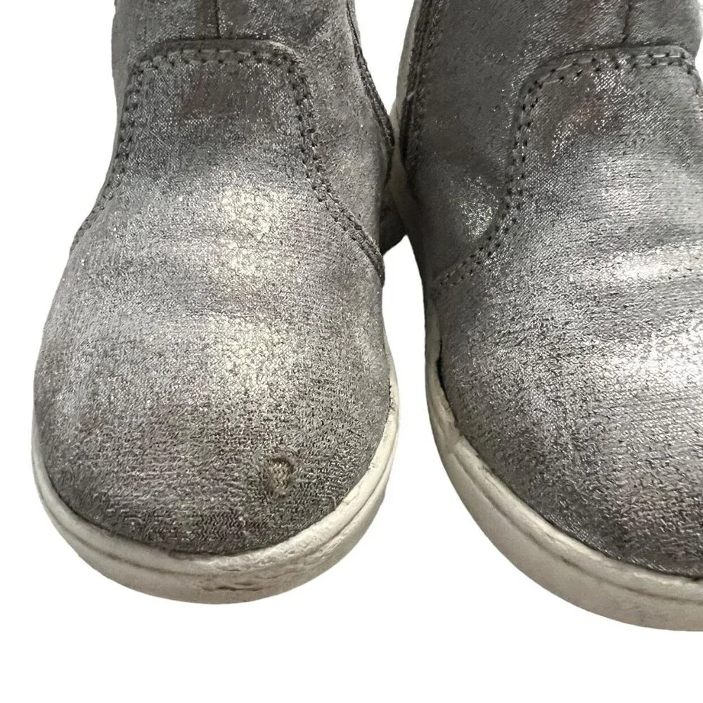 Stride Rite Sz 8M 360 Silver Nina Boots